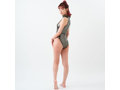 REALISE(リアライズ) 【N-996-2023】ワンピースフロントジッパースイムスーツ|One-piece Zip front Swimsuit (Metallic Enamel)(KW) (L, GMTL) 画像1
