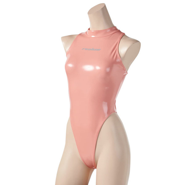 REALISE（リアライズ） 【T-997-2023】ワンピースソングバックスイムスーツ｜One-piece T-back Swimsuit （Metallic Enamel）（KW） （LL， DPNK）