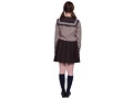 ビターチョコレートセーラー服（KA0266BR） 画像4