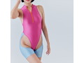 ［REALISE］ リアライズ 【RSFT-001BC】 カットアウトソングスイムスーツ（ショート）/ Cut Out Thong Swimsuit（イージーストレッチ）（NM） （M-L， Lolipop） 画像2