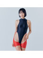 ［REALISE］ リアライズ 【RSFT-001BC】 カットアウトソングスイムスーツ（ショート）/ Cut Out Thong Swimsuit（イージーストレッチ）（NM） （M-L， Mmouse）