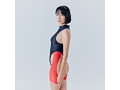［REALISE］ リアライズ 【RSFT-001BC】 カットアウトソングスイムスーツ（ショート）/ Cut Out Thong Swimsuit（イージーストレッチ）（NM） （LL-3L， Mmouse） 画像2