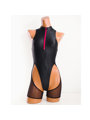 カットアウトソングスイムスーツ（ショート）/ Cut Out Thong Swimsuit（イージーストレッチ）（NM） （XS-S）