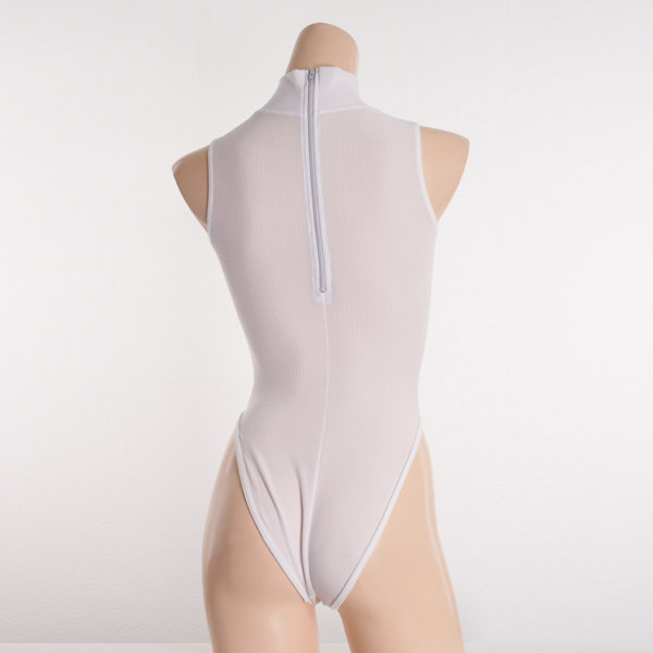 Hi-neck Mesh bodysuit (Stretch mesh)(NM) (M, WTRC) 画像1