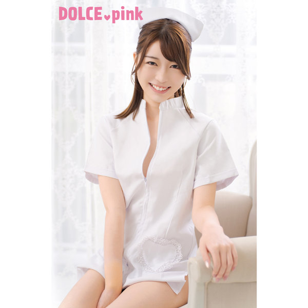 DOLCE.pink セクシーナース 誘惑スリット ミニ ホワイト(MIU0529) 画像10
