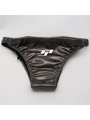 Rubbirized Swim brief (Stretch mesh)(NM) (XL, Gunmetal)