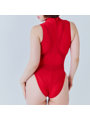 Hi-neck Mesh bodysuit (Stretch mesh)(NM) (5L, AL)