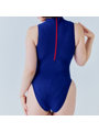Hi-neck Mesh bodysuit (Stretch mesh)(NM) (5L, TRC)