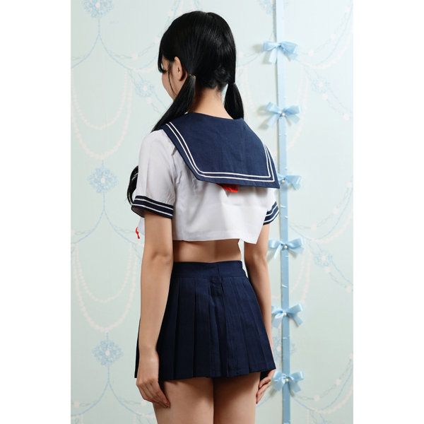 ベリーショートセーラー服 Lサイズ（AX0667NB） 画像5