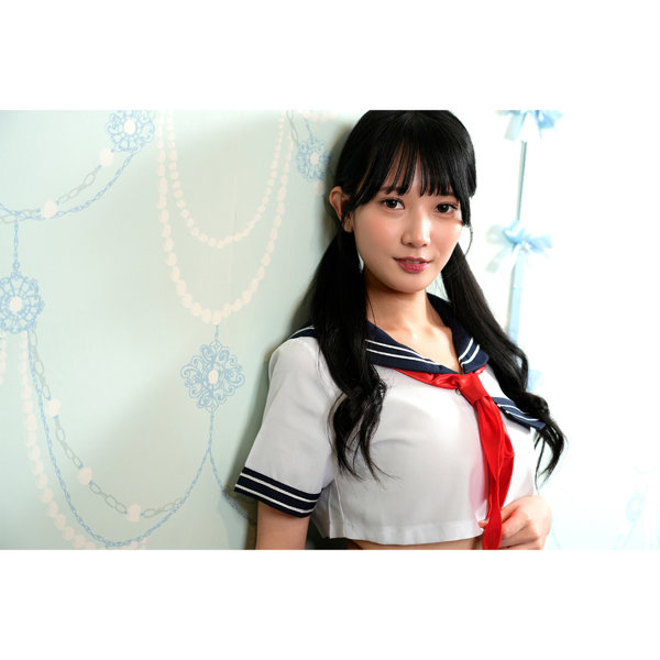 ベリーショートセーラー服 Lサイズ（AX0667NB） 画像10