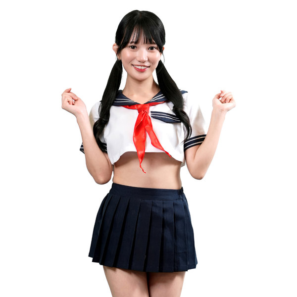 ベリーショートセーラー服 Lサイズ（AX0667NB）