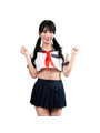ベリーショートセーラー服 Lサイズ（AX0667NB）