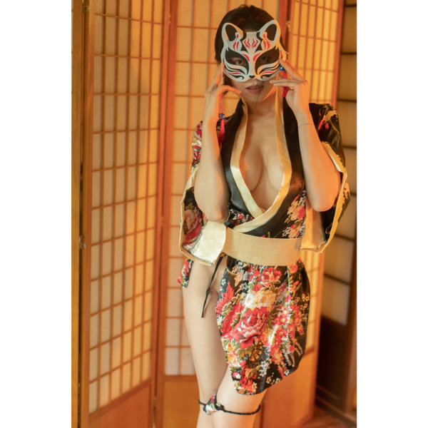 【夢幻遊郭】咲き乱れる恋心 黒の花魁 画像2