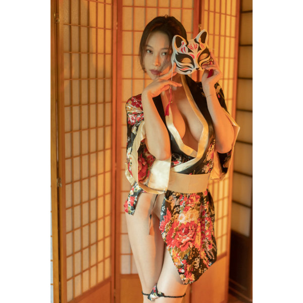 【夢幻遊郭】咲き乱れる恋心 黒の花魁 画像3