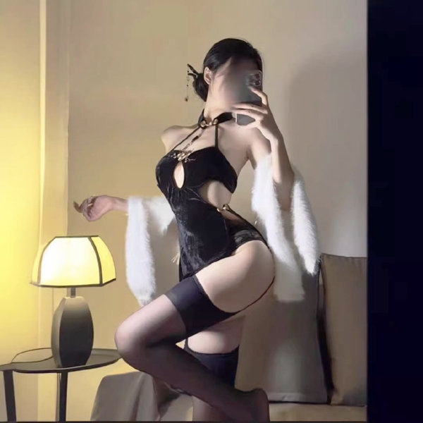 月影のチャイナドレス（YA0109） 画像1