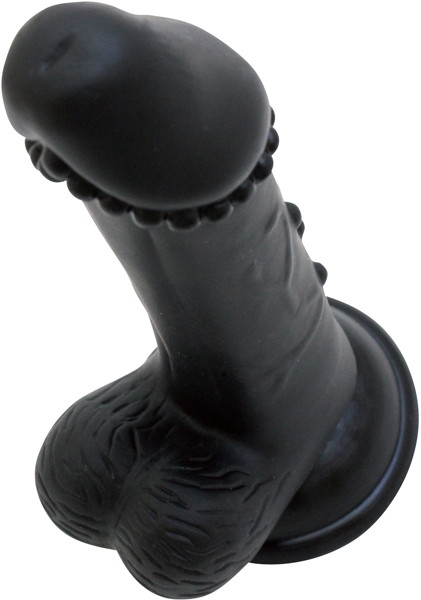 鋼の男根 ブラック 画像1