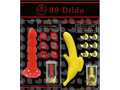 88ディルド イチゴ strawberry dild ［全長178mm］［最大直径40mm］［吸盤付き］ 画像2