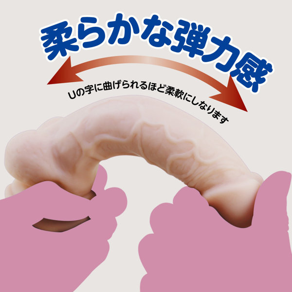 ハッスルスティック 西 ［ディルド］［吸盤付き］- ムキっとパワーシリーズ- 画像2