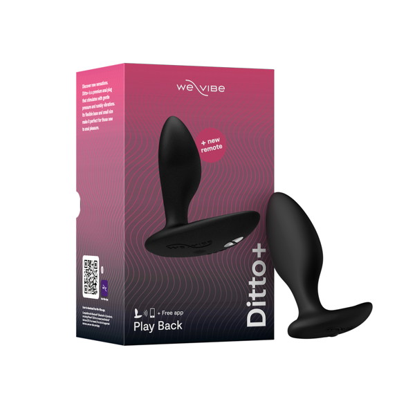 We-Vibe Ditto＋ Satin Black | エロリンク・女性用玩具データベース