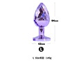 【ダイヤナルBlingBling】L パープル（AC-106） 画像1