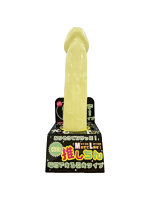 光る推しちん 夜遊びシリーズ ［日本製］［17cm］［太さMサイズ］［長さLサイズ］［強力吸盤付き］