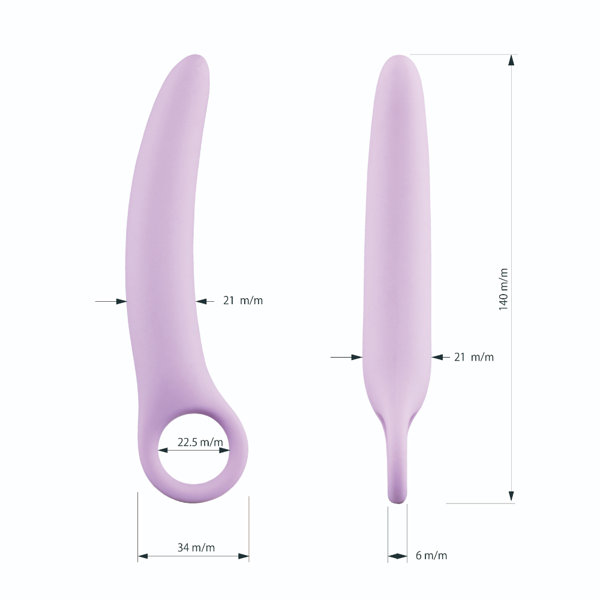 Vioriaシリコンダイレーター M+L(IST-Fem-DI-02) 画像4
