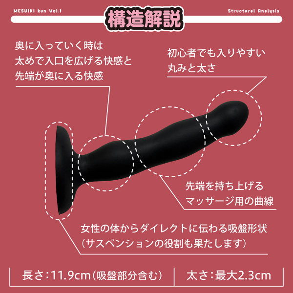 072LABO ルーインドオーガズム 次世代ペニバン メスイキくん1号 即プレSET 80mlア〇ルローション付き（MIU0570） 画像3