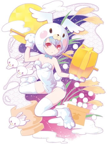 えあ★こす 羽根うさブランド 十五夜バニー 画像4