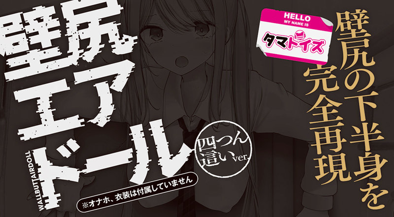 壁●エアドール 四つん這いver. 画像4