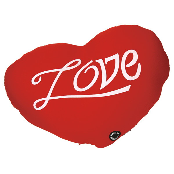 ラブクッション Love レッド
