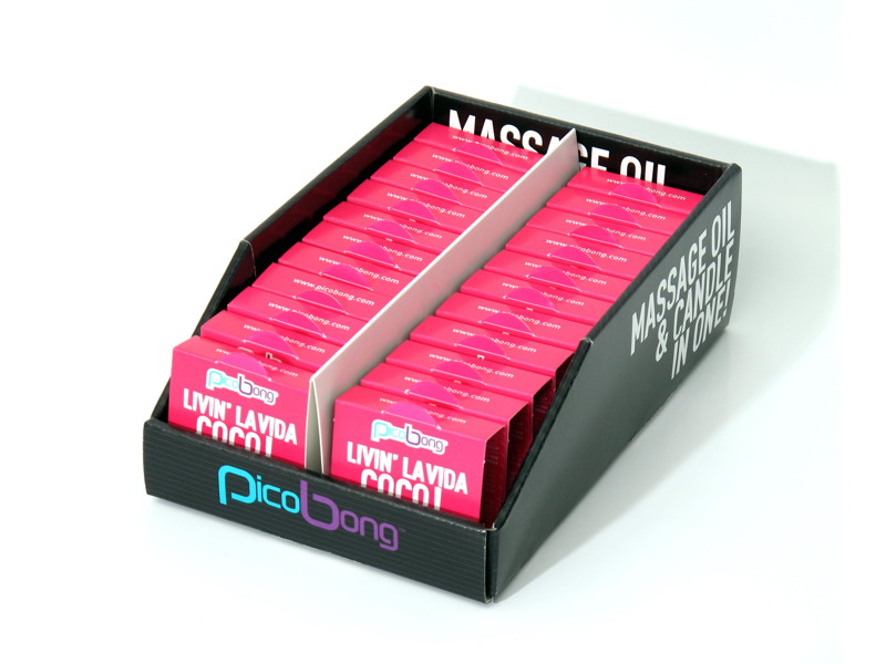 PicoBong Massage Oil Candle Coconut&Vanilla BOX入り22個セット | エロリンク・女性用玩具データベース