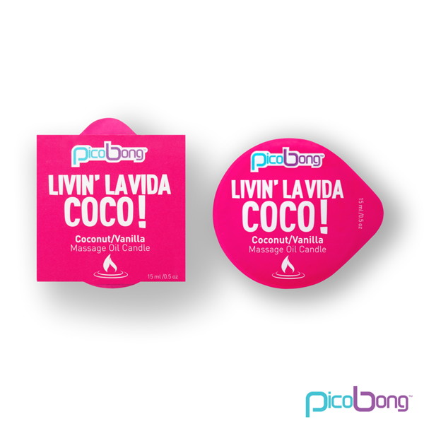 PicoBong Massage Oil Candle Coconut＆Vanilla  2個セット | エロリンク・女性用玩具データベース
