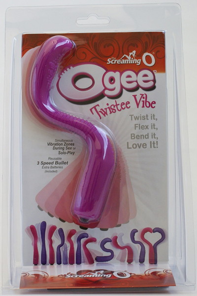 O Gee Twistee Vibe パープル | エロリンク・女性用玩具データベース