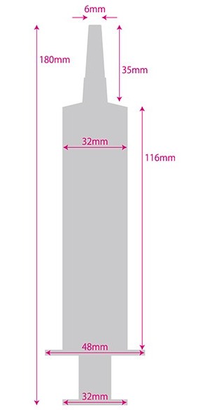 MEDY［メディ］no.1 プラスチックシリンジ 60ml 画像2