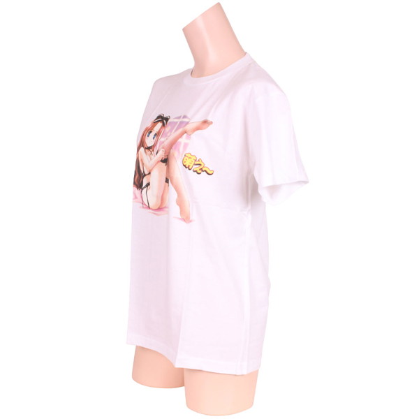 萌え画Tシャツホワイト 1 画像1