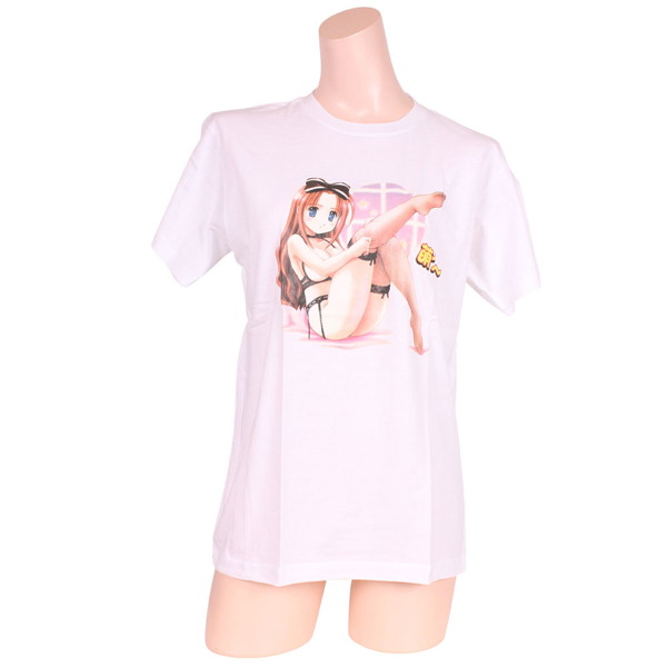萌え画Tシャツホワイト 1 | エロリンク・女性用玩具データベース