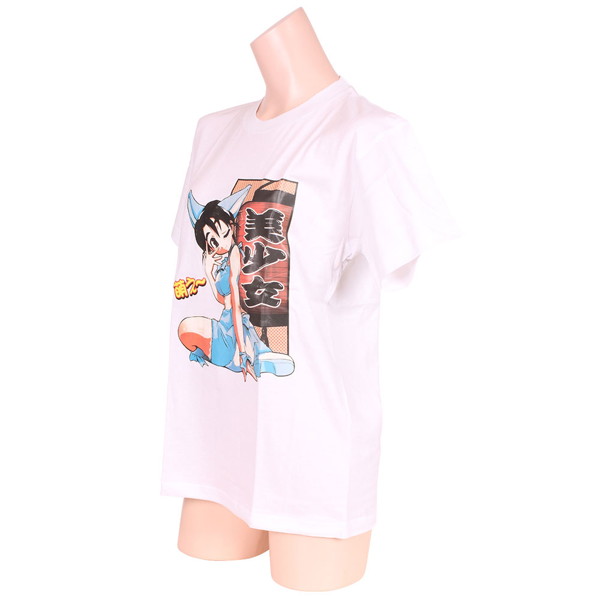 萌え画Tシャツホワイト 3 画像1