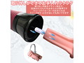 MELO skin-friendly Masturbator Cup Black＋Wine Red（L1349-0） 画像4