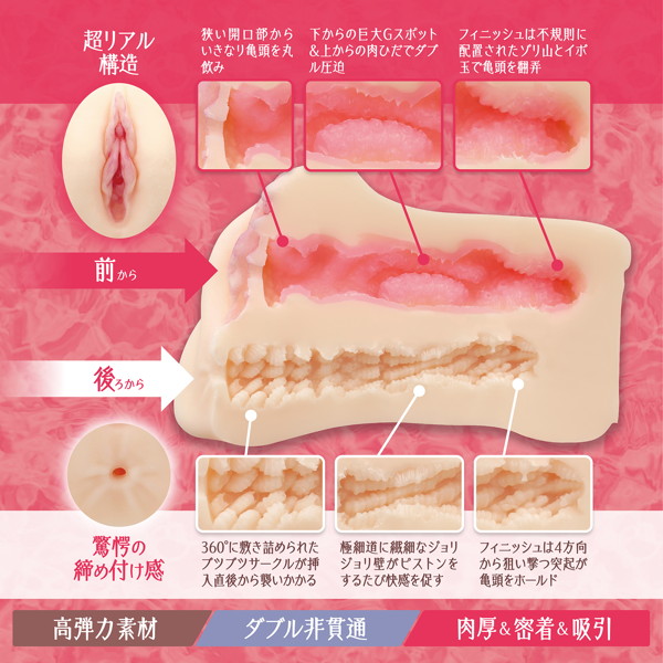 極上名器ほ〜るいんっ！ 肉厚＆密着＆吸引 ［日本製］［独立構造2穴］［非貫通］ illustration by 暴緑 画像1