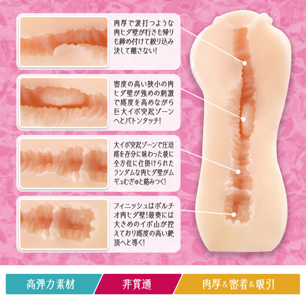 極上名器ほ〜るいんっ！Vol.5 肉厚＆密着＆吸引 ［日本製］［高弾力素材］［非貫通］ illustration by ベコ太郎 画像1