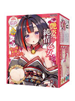 艶姿純情乙女【恋衣 重量2000グラム 茜色2層構造 独立形2穴オナホール 非貫通】（mach-070）