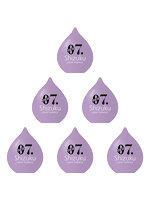 YUIRA-ZERO7shizuku- ライトパープル 6個セット ［パウチローション付属］［先端刺激突起付き］［ストローク派向け］