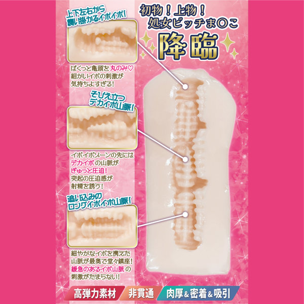 極上名器ほ〜るいんっ！Vol.11-ち●ぽにメロつく処女ビッチホール- 肉厚＆密着＆吸引 ［日本製］［高弾力素材］［非貫通］ illustration by 乃莉助 / 日本分析センター検査済み（食品衛生法基準第370号準拠素材採用） 画像1