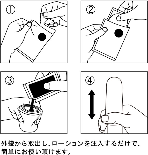 POCKET TENGA BLOCK EDGE SPECIAL COOL EDITION(ポケット・テンガ ブロック エッジ スペシャル クール エディション) 4個セット 画像4