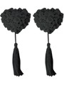 ニップルタッセル ローズデコレーション黒