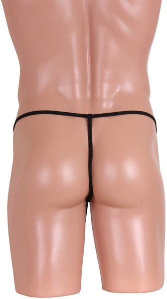 黒目が動くぞうパンツ ブラック 画像2