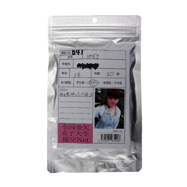 【使用済み風加工品】ゆずき 大学2年生20歳