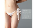 うすい。-usui- サイドリボンTバックショーツ（白） 画像2