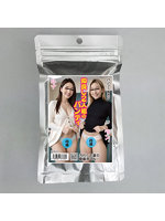 【癒しフル】 【使用済み風加工品】仲良し2人組のパンティ ルナ＆ラン（EZJD-071）｜li9446