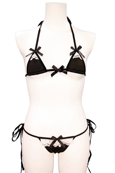 メイド風ビキニ おとこの娘用 画像5